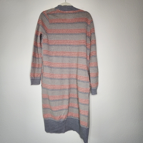 Anthropologie Sparrow Wool Blend Duster Long Cardigan L - Picture 3 of 8
